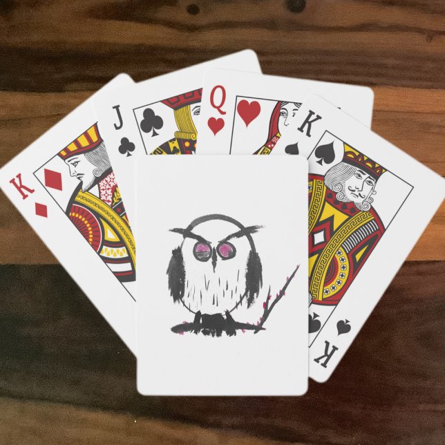 Baraja De Cartas Búho chino (Subido por el creador)