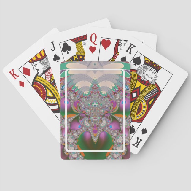 Baraja De Cartas Búho de primavera (Reverso)
