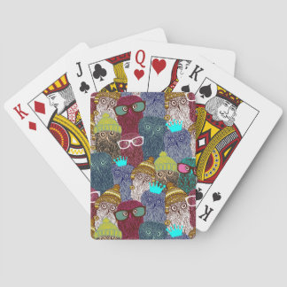 Baraja De Cartas Búho en la corona