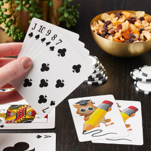 Baraja De Cartas Búho Escribiendo