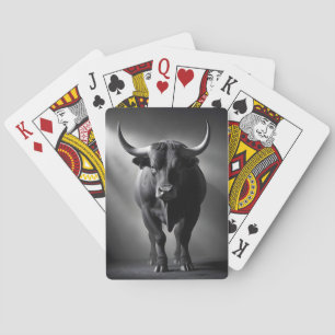 Baraja De Cartas Bull Wildlife Majestic Nature Life Art Wallpaper