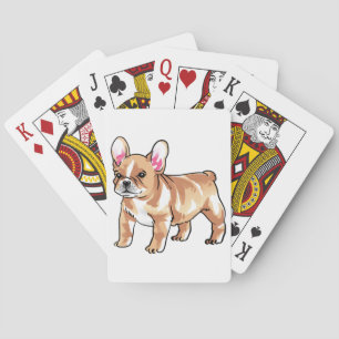 Baraja De Cartas Bulldog francés