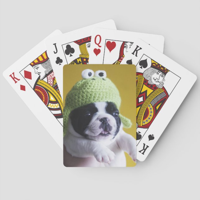 Baraja De Cartas Bulldog francés (Reverso)