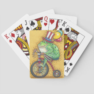 BARAJA DE CARTAS BULLFROG, TARJETAS DE JUEGO DE BICICLETAS DE FROG 