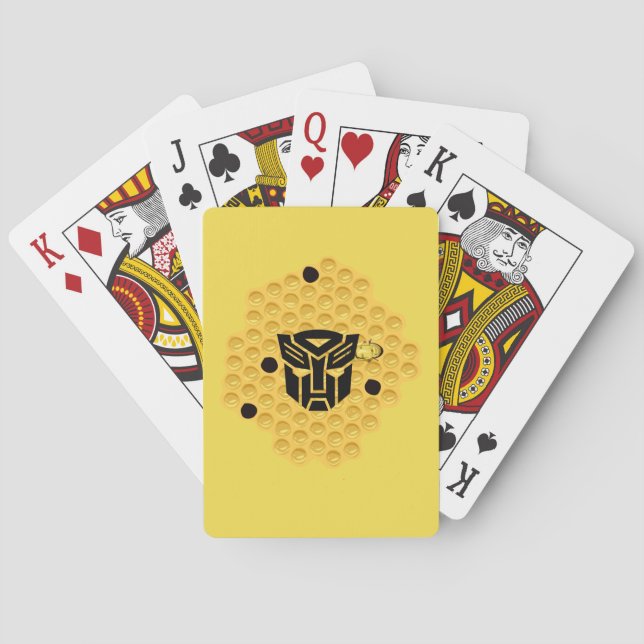 Baraja De Cartas BumbleBee colve (Reverso)