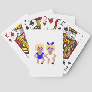 Baraja De Cartas bunny ears hanukkah
