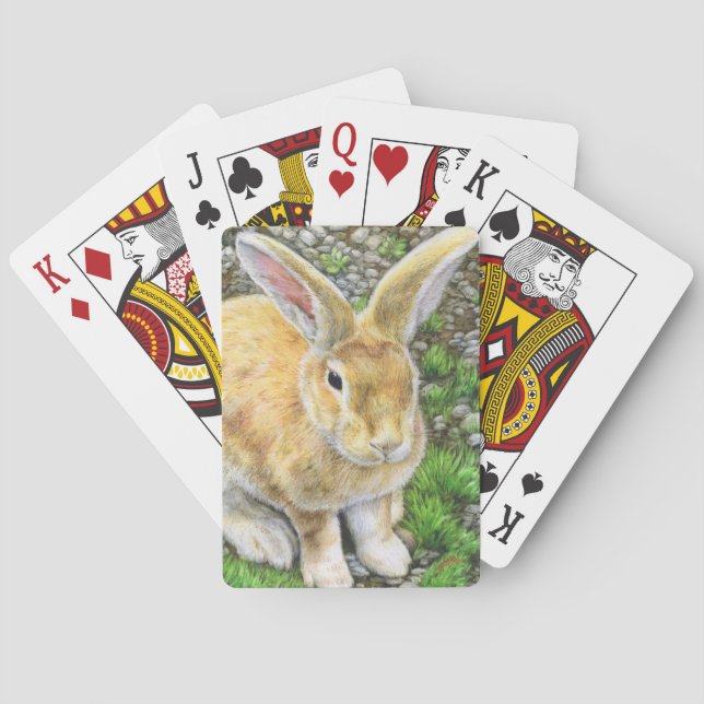 Baraja De Cartas Bunny Pastel (Reverso)