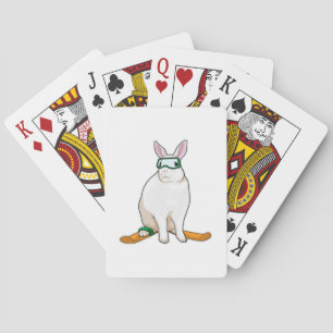 Baraja De Cartas Bunny Skier Ski
