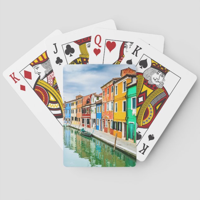 Baraja De Cartas Burano (Italia) (Reverso)