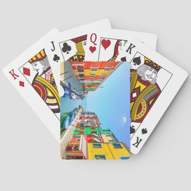 Baraja De Cartas Burano (Italia) (Reverso)