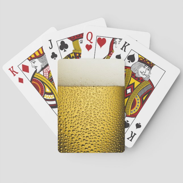Baraja De Cartas Burbujas de cerveza 1 (Reverso)