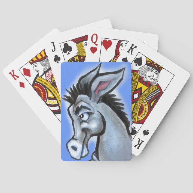 Baraja De Cartas Burro (Reverso)
