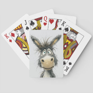 Baraja De Cartas Burro extravagante