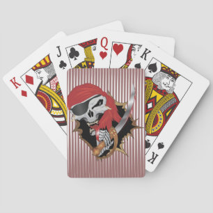 Baraja De Cartas Burro pirata malvado