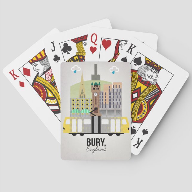 Baraja De Cartas Bury (Reverso)