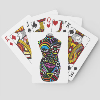 Baraja De Cartas Bust Jugando Tarjetas