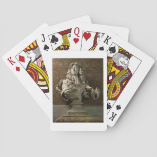 Baraja De Cartas Busto del retrato de Louis XIV (1638-1715), 1665,