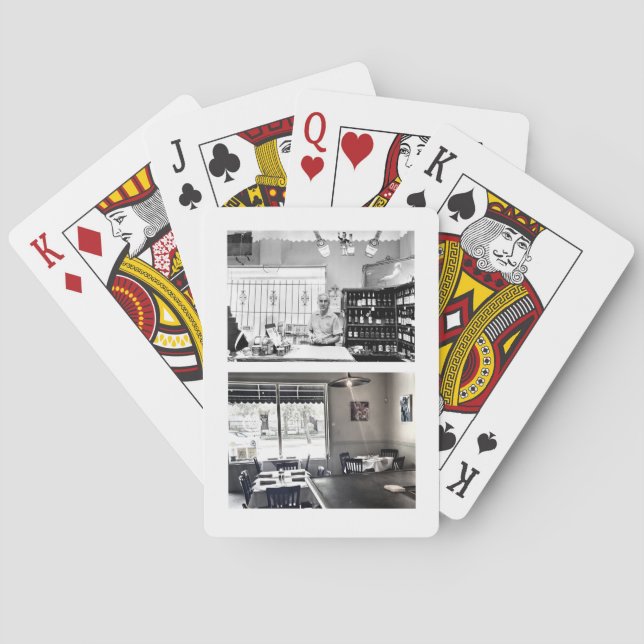 Baraja De Cartas Busy Bee y Raven Grill (Reverso)
