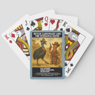 Baraja De Cartas Butch Casuario y el Calamar de Sundance
