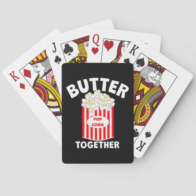 Baraja De Cartas BUTTER Together Movie Popcorn (Reverso)