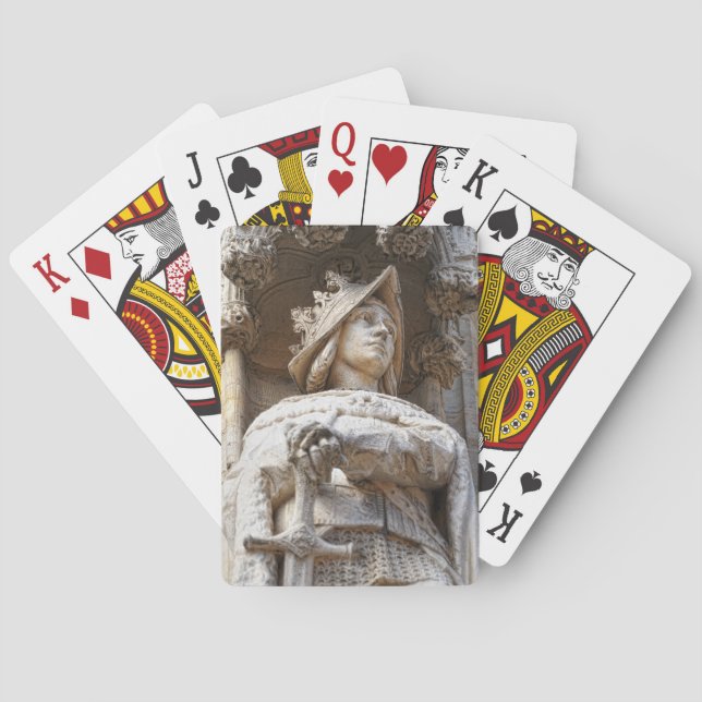 Baraja De Cartas Caballero medieval (Reverso)