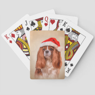 Baraja De Cartas Caballero Rey Carlos Español en gorra rojo de Sant