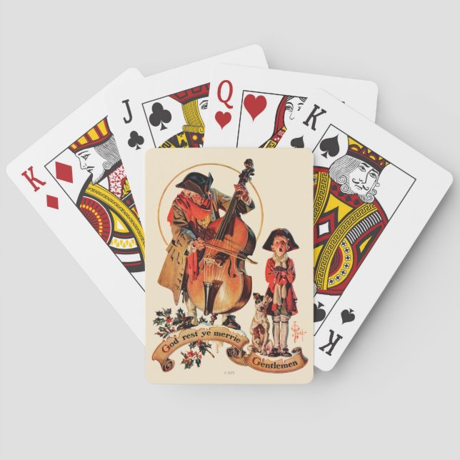 Baraja De Cartas Caballeros de YE Merrie del resto de dios (Reverso)