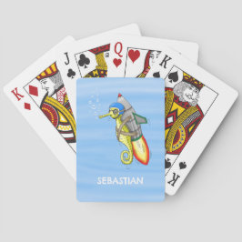 Baraja De Cartas Caballito de mar cohete