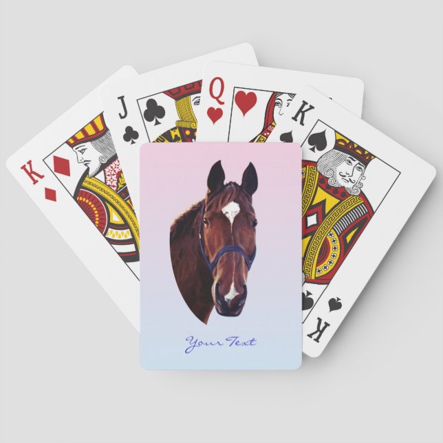 Baraja De Cartas Caballo (Reverso)