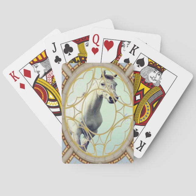 Baraja De Cartas Caballo (Reverso)
