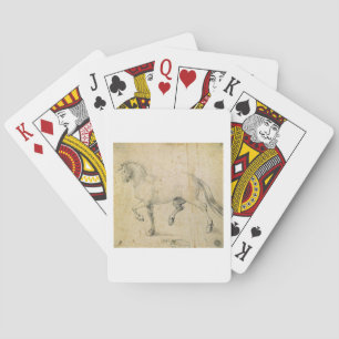 Baraja De Cartas Caballo, 1503 (pluma y tinta en el papel)