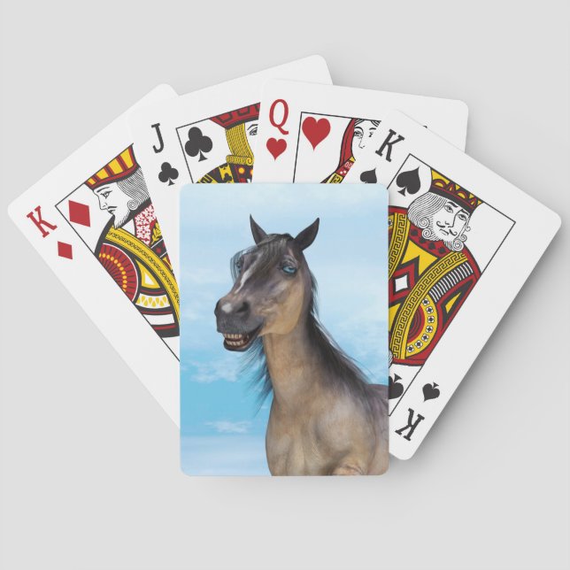 Baraja De Cartas Caballo Afortunado (Reverso)