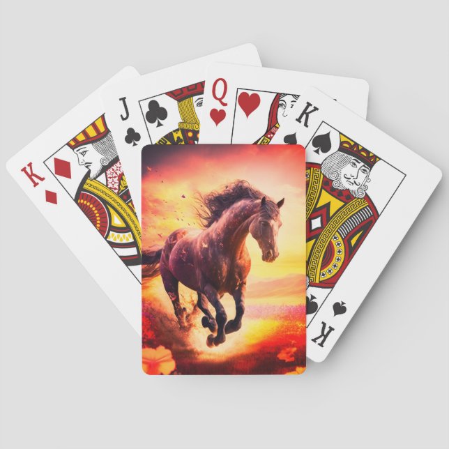 Baraja De Cartas Caballo Artsy (Reverso)