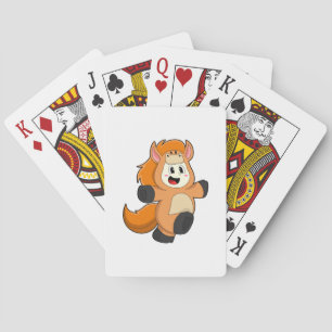 Baraja De Cartas Caballo con disfraz