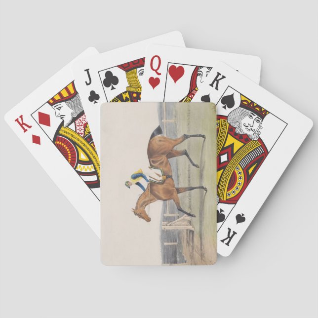Baraja De Cartas Caballo de carreras británico (La Duquesa) (Reverso)