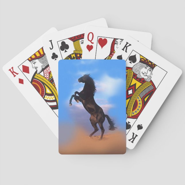 Baraja De Cartas Caballo de cría (Reverso)