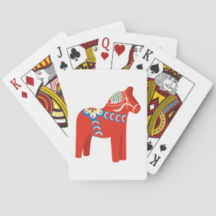 Baraja De Cartas Caballo de dala sueco
