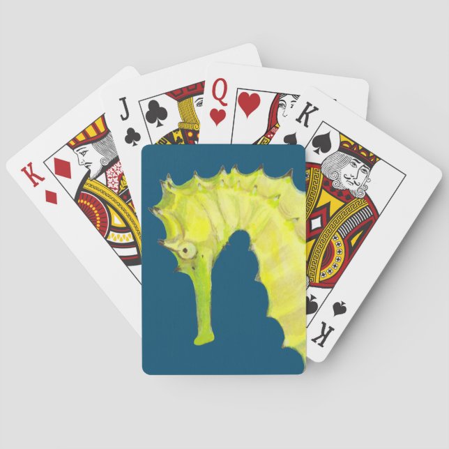 Baraja De Cartas Caballo de mar (Reverso)