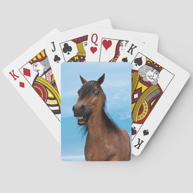 Baraja De Cartas Caballo Feliz (Reverso)