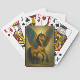 Baraja De Cartas Caballo Magnífico Con Alas Espectaculares