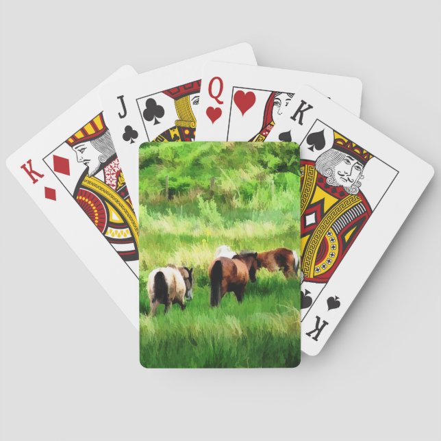 BARAJA DE CARTAS CABALLOS (Reverso)