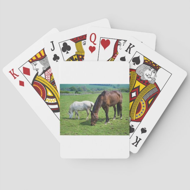 Baraja De Cartas Caballos (Reverso)
