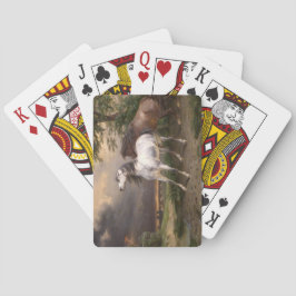 Baraja De Cartas Caballos asustados por la tormenta (por Carle Vern