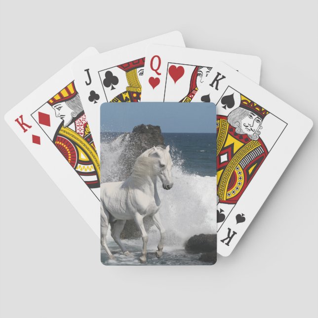Baraja De Cartas Caballos de la fantasía: Mares meridionales (Reverso)