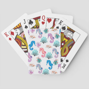 Baraja De Cartas Caballos de mar bonitos