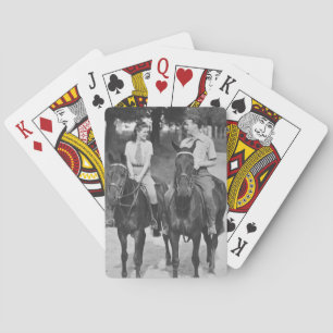 Baraja De Cartas Caballos de montar a caballo de los pares