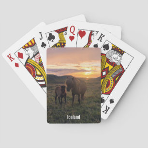 Baraja De Cartas Caballos islandeses -