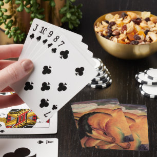 Baraja De Cartas Caballos marrones