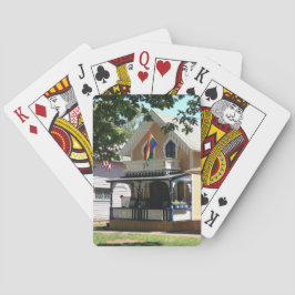 Baraja De Cartas Cabaña de pan de jengibre y orgullo - Viñedo de Ma