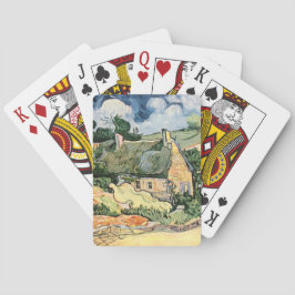 Baraja De Cartas Cabañas con Tejado de Paja en Cordevill Vincent  v